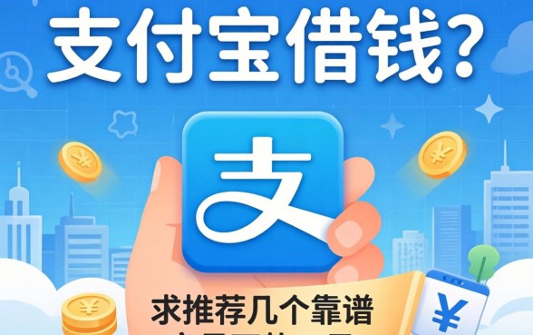 不想用支付宝借钱？求推荐几个靠谱且容易下款的口子！