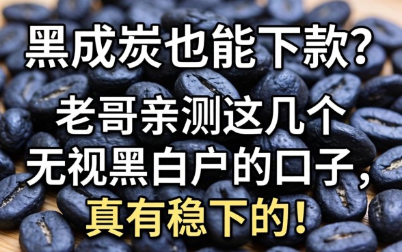 征信黑成炭也能下款？老哥亲测这几个无视黑白户的口子，真有稳下的！