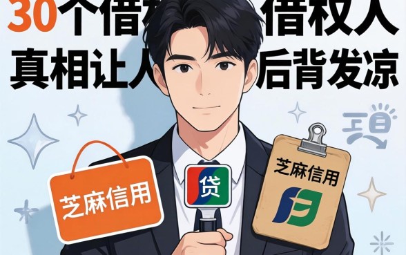 不查征信和芝麻信用的网贷有哪些？我采访了30个借款人，真相让人后背发凉