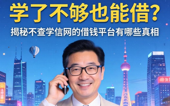 学历不够也能借？揭秘不查学信网的借钱平台有哪些真相