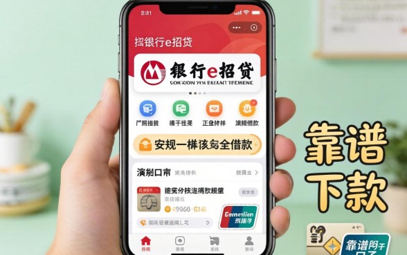 有没有像招行e招贷那样正规安全的借款APP？求推荐靠谱的下款口子！