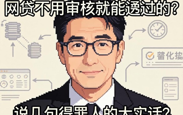 什么网贷不用审核就能通过的？说几句得罪人的大实话