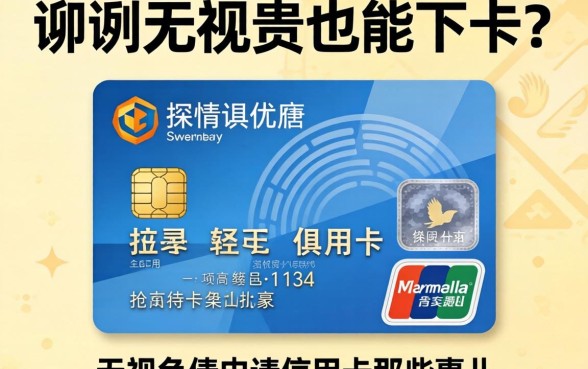 负债高也能下卡？聊聊无视负债申请信用卡那些事儿