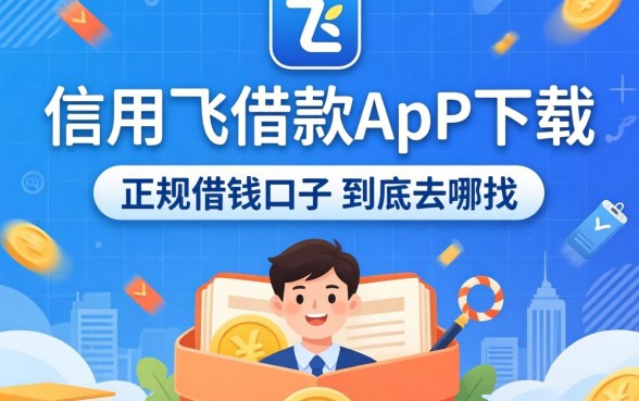 类似信用飞借款app下载一样正规的借钱口子，到底去哪找？