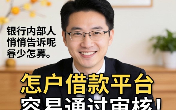 黑户借款平台怎么容易通过审核呢？银行内部人悄悄告诉你