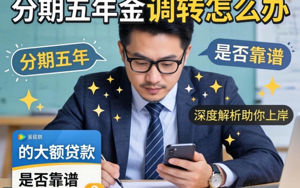 急需资金周转怎么办？分期五年的大额贷款是否靠谱？深度解析助你上岸
