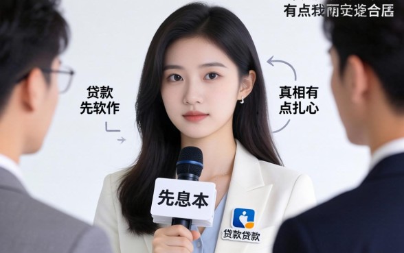 有没有贷款软件可以先息后本?我采访了30个人,真相有点扎心