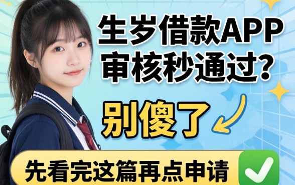 18岁借款的app审核秒通过?别傻了,先看完这篇再点申请