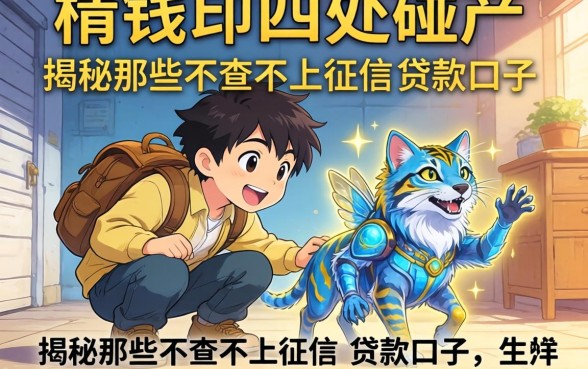 急需用钱却四处碰壁？揭秘那些不查不上征信的贷款口子，这五个平台你真的了解吗？