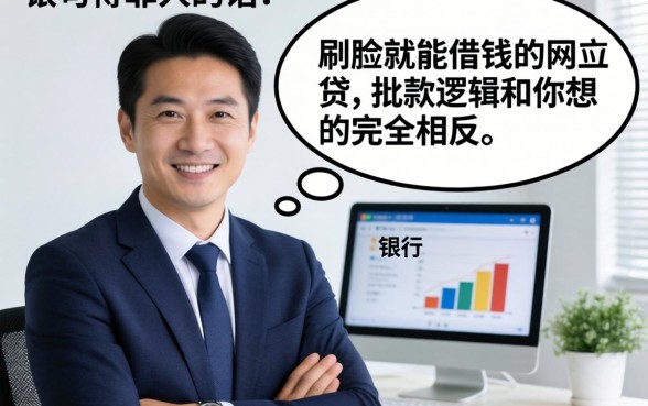 银行经理说句得罪人的话：刷脸就能借钱的网贷，批款逻辑和你想的完全相反