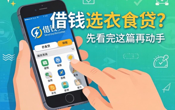 手机借钱选衣食贷？先看完这篇再动手