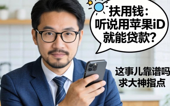 急用钱!听说用苹果ID就能贷款?这事儿靠谱吗?求大神指点!
