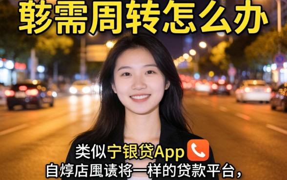 深夜急需周转怎么办？类似宁银贷app一样的贷款平台还有哪些靠谱选择？