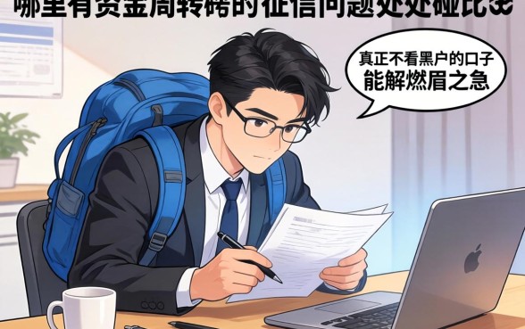 急需资金周转却因为征信问题处处碰壁？哪里有真正不看黑户的口子能解燃眉之急？