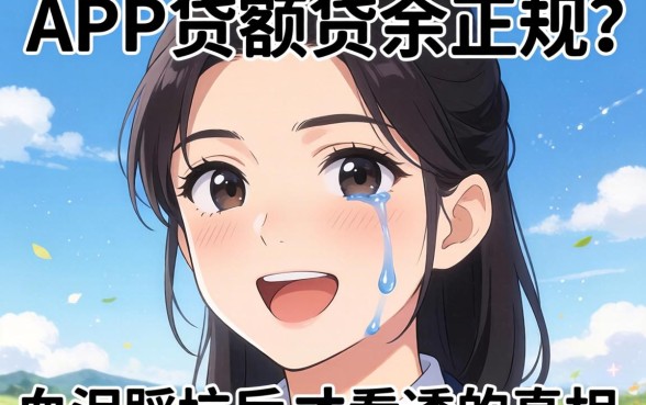 哪些app小额贷款正规？我血泪踩坑后才看透的真相