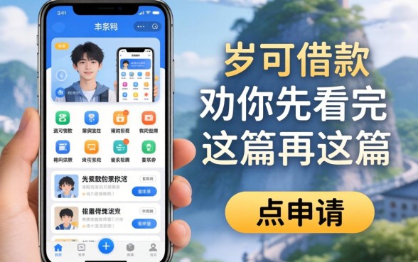 十八岁可用的借款app,我劝你先看完这篇再点申请