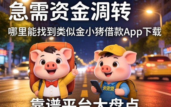 深夜急需资金周转?哪里能找到类似金小豚借款app下载一样安全的网贷软件?靠谱平台大盘点