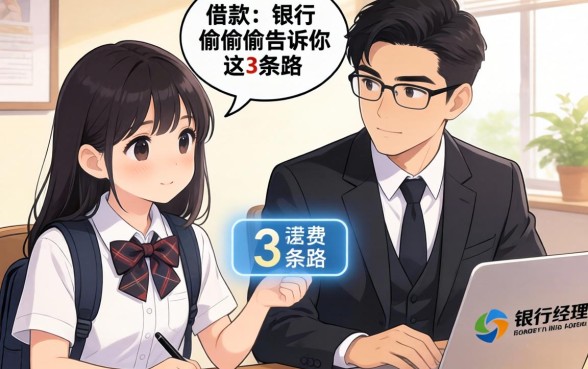 大学生在哪里可以借款？银行经理偷偷告诉你这3条路
