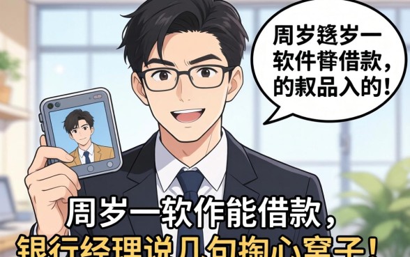 21周岁什么软件能借款？银行经理说几句掏心窝子的话