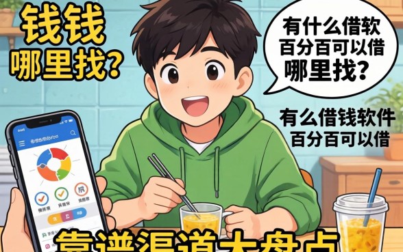 急需用钱哪里找？有什么借钱软件百分百可以借？靠谱渠道大盘点