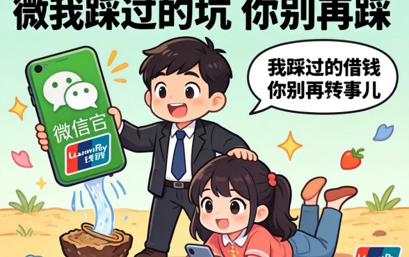 支付宝微信借钱这事儿，我踩过的坑你别再踩