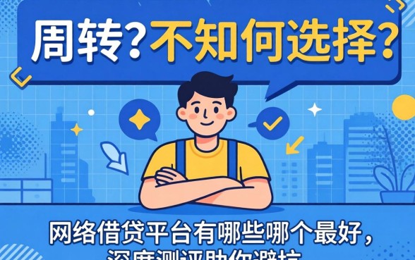 急需周转却不知如何选择?网络借贷平台有哪些哪个最好?深度测评助你避坑