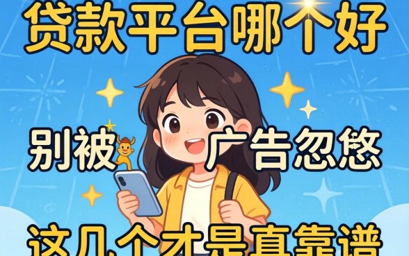 小的贷款平台哪个好?别被广告忽悠,这几个才是真靠谱