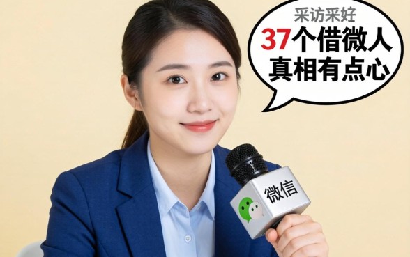 微信什么借钱比较好？我采访了37个借款人，真相有点扎心