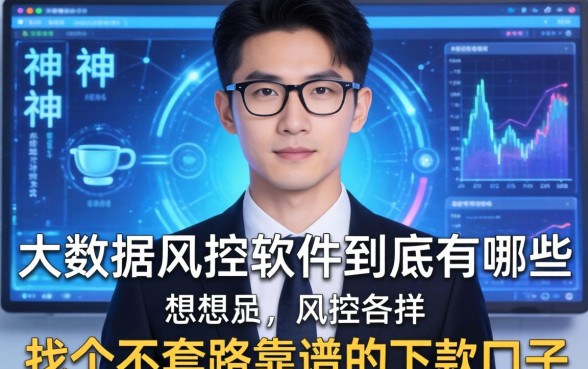 求助大神：大数据风控软件到底有哪些？想找个不套路靠谱的下款口子！