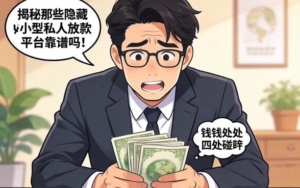 急需用钱却四处碰壁?揭秘那些隐藏在视线之外的小型私人放款平台靠谱吗?