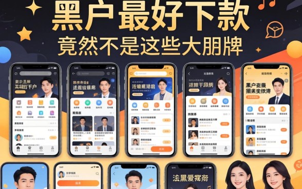 我试了十几个平台，发现黑户最好下款的竟然不是那些大牌子