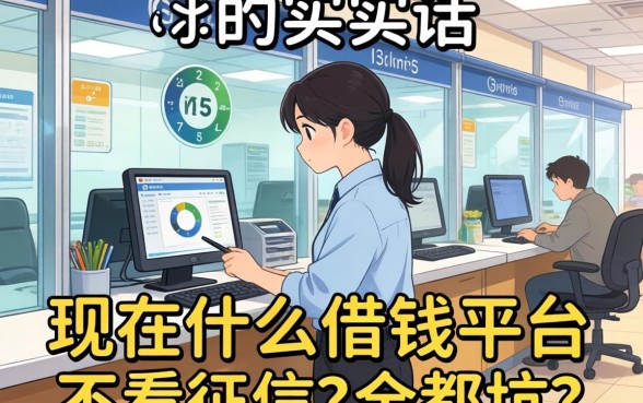 银行内部人说实话:现在什么借钱平台不看征信?全是坑
