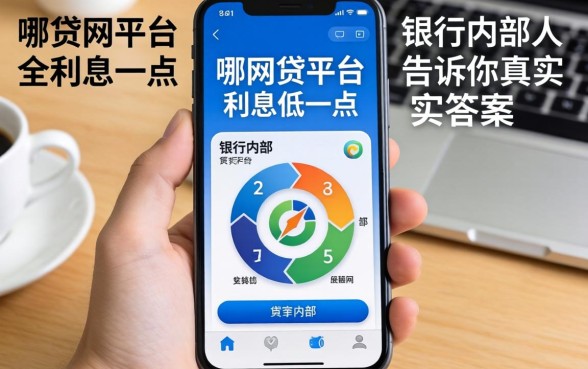 手机网贷平台哪个利息低一点?银行内部人告诉你真实答案