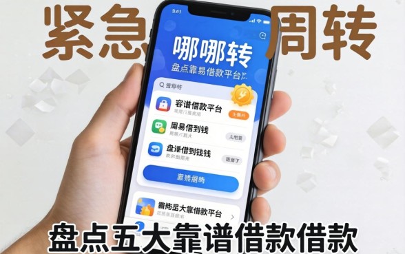 手头紧急需周转？哪个app比较容易借到钱呢？盘点五大靠谱借款平台