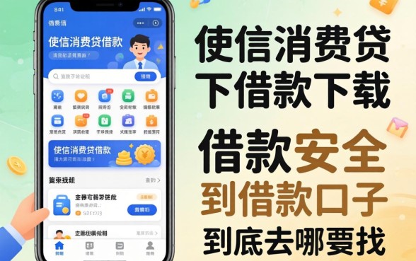 像捷信消费贷借款app下载一样安全的借款口子，到底去哪找？