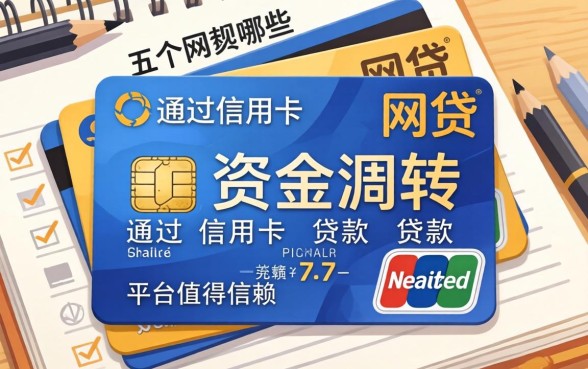 急需资金周转？通过信用卡贷款的网贷有哪些？这五个正规平台值得信赖
