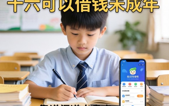 急需用钱却未成年？十六岁可以借钱的软件有哪些？靠谱渠道大盘点