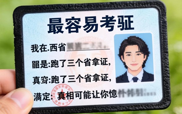 哪个省的驾照最容易考？我跑了三个省拿证，真相可能让你意外