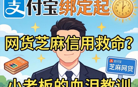 靠支付宝绑定的网贷芝麻信用救命？小老板的血泪教训