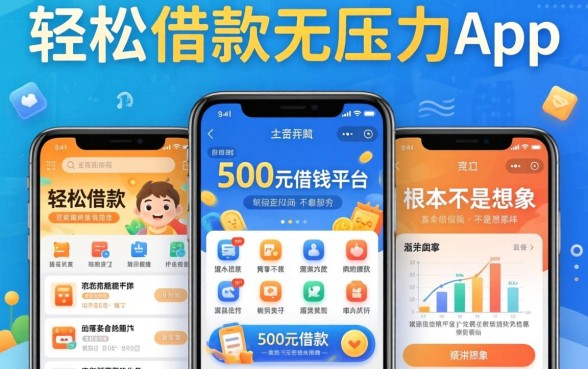 我试了几个500元借钱平台,发现轻松借款无压力app根本不是想象那样