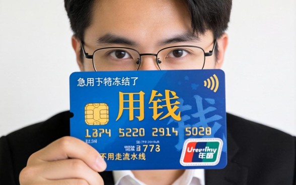 急用钱但是银行卡被冻结了，有没有什么口子是直接给现金不用走流水线的？