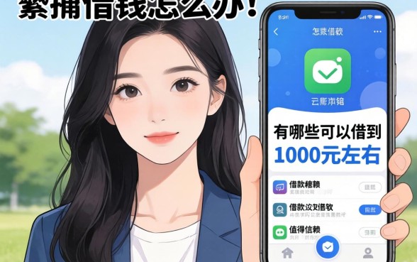急需用钱怎么办?有哪些可以借到1000元左右的借款app值得信赖?