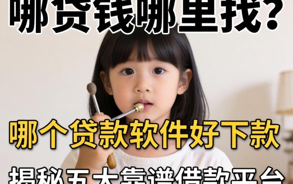 急需用钱哪里找？哪个贷款软件好下款的？揭秘五大靠谱借款平台