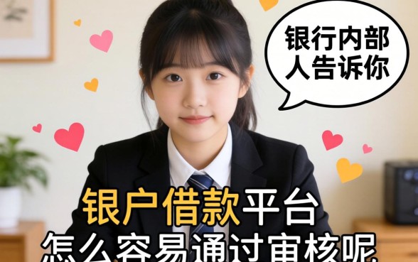 黑户借款平台怎么容易通过审核呢？银行内部人悄悄告诉你