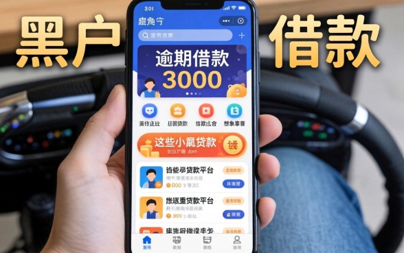 我试了黑户逾期借款3000的app，发现这些小额贷款平台比想象中靠谱